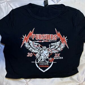 Black Graphic Kids T-Shirt